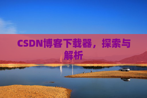 CSDN博客下载器，探索与解析